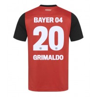 Bayer Leverkusen Alejandro Grimaldo #20 Heimtrikot 2024-25 Kurzarm